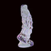 16 cm klarer Glas Drachendildo