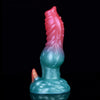 19 cm Silikon Spikes Dog Knotdildo
