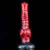 23 cm Roter Rippenmonster Pferdedildo