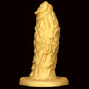 33 cm Gold XXL Monster Drachendildo