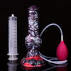 21 cm Silikon Knot Fantasy Horse Squirting Dildo
