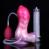 18 cm Raupe Silikon Monster Squirting Dildo