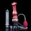 26 cm Zwei Knoten Trompetenkopf Horse Squirtingdildo