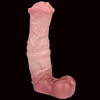 19 cm dicke Silikon-Penishülle in Pferdeform