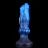 25 cm Blauer Knoten Alien Monsterdildo
