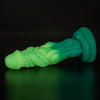 20 cm Grüner realistischer Drachenmonster Dildo