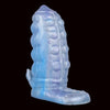 14 cm Blaue dicke Tentakel-Penishülle